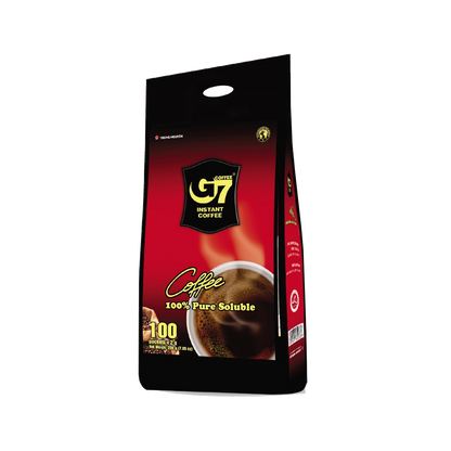 G7 Pure Black Soluble Instant Coffee Box